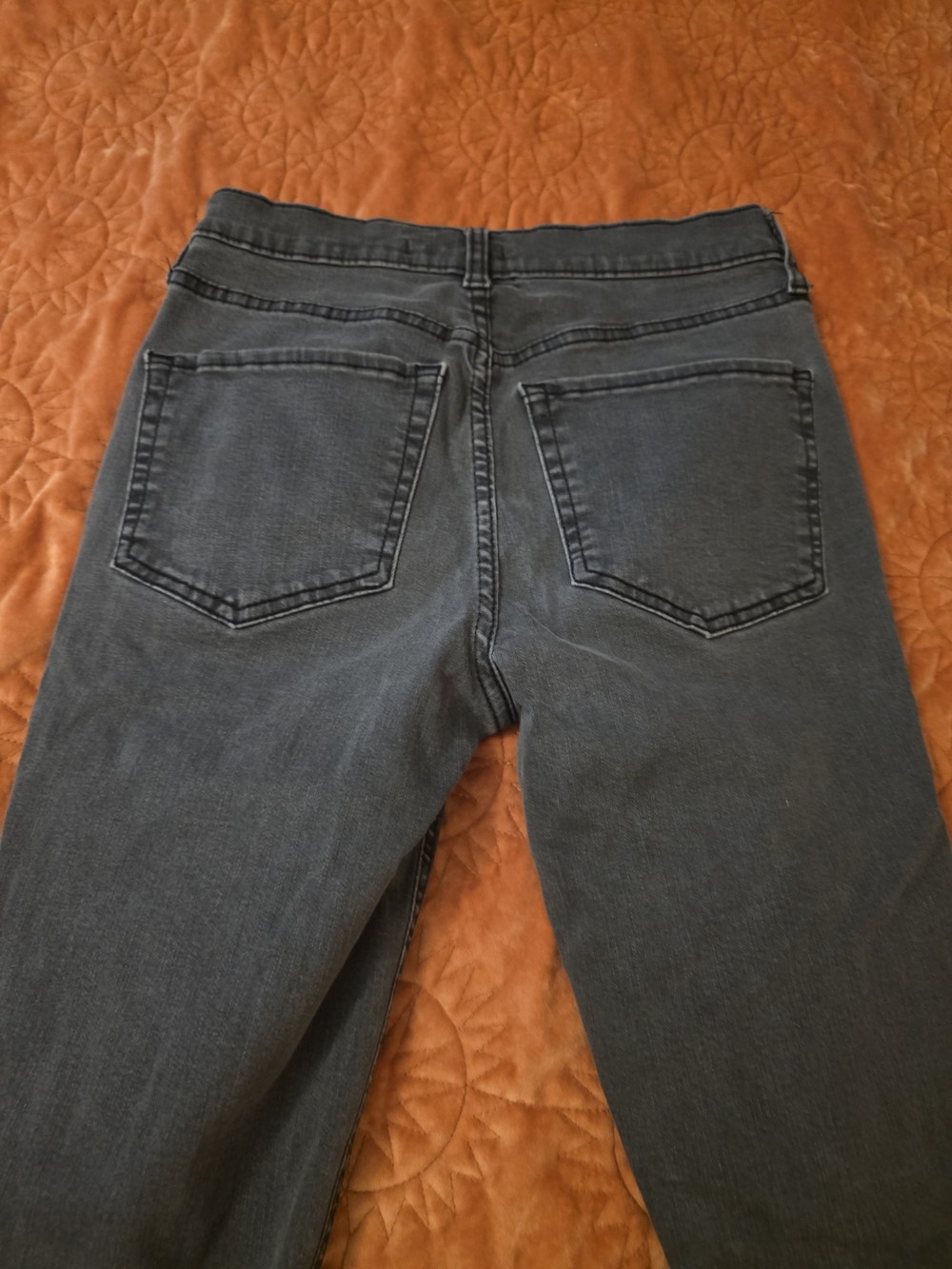 Free People Black Distressed Skinny Jeans - Picture 4 of 4